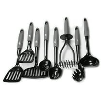 Chef Craft Select Nylon Kitchen Tool and Utensil Set, 8 Piece Set, Gray