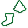thumbnail image 1 of Chef Craft Select Plastic Christmas Cookie Cutter Set, 2 Piece, Color May Vary, 1 of 1