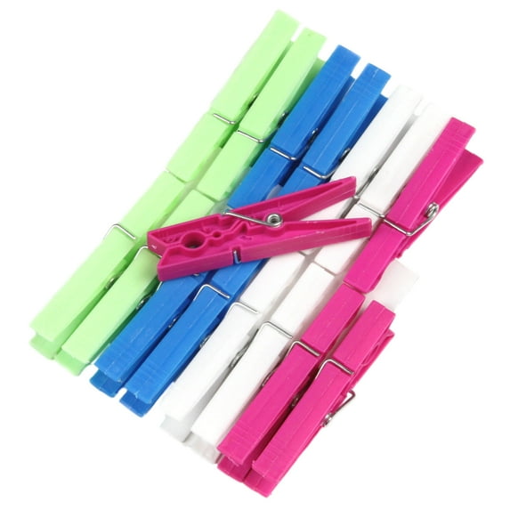 Chef Craft Select Plastic Clothes Pins, 16 Piece Set, Assorted