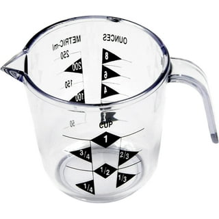 Tablecraft 724D 1 Cup Stainless Steel Measuring Cup