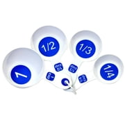 Large Print Plastic Measuring Cup Set, 4 Piece