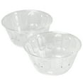 thumbnail image 1 of Chef Craft Select Plastic Mini Bowls, 6 ounce Capacity 2 Piece Set, Clear, 1 of 2