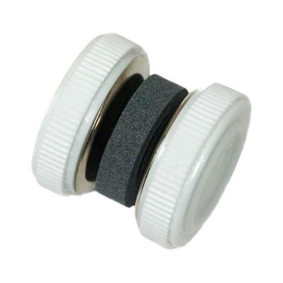 Chef Craft Select Roller Style Knife Sharpener, 2 inches in Length, White