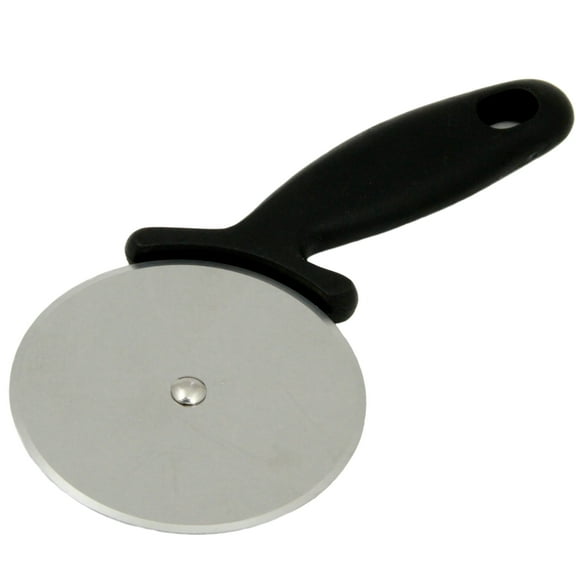 Chef Craft Select Stainless Steel Pizza Cutter, 8 inches in Length 3.75 inch Blade Diameter, Black