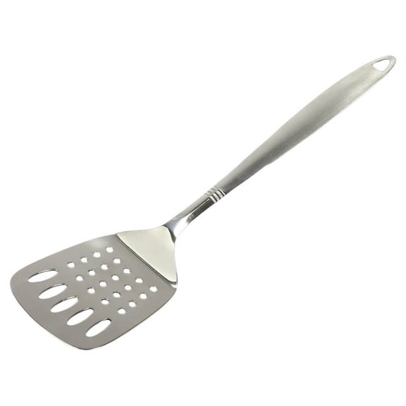 Chef Craft Solid Turner/Spatula, 13.5", Stainless Steel