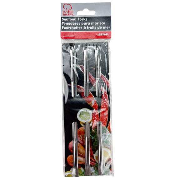 Chef Craft Stainless Steel Seafood Forks