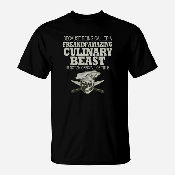 Chef Culinary Beast TShirt - Walmart.com