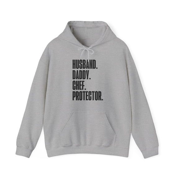 Chef Dad Fathers Day Birthday Ideas Hoodie Gifts Hooded Sweatshirt