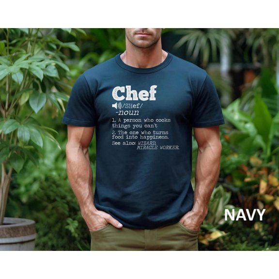 Chef Definition Culinary Master Kitchen Cook Foodie Restaurant Management Apparel T-Shirt