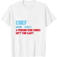 thumbnail image 1 of Chef Definition Funny Cooking Cook Gift Womens T-Shirt White 3X-Large, 1 of 5
