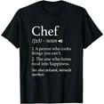 thumbnail image 1 of Chef Definition Funny Line Saying Cook Cooking Gifts Chefs T-Shirt mens t shirt，black，women，funny，misfits，men，journey, 1 of 4