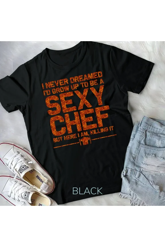 Chef Design Men Women Cooking Culinary Unisex Tshirt