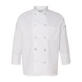 thumbnail image 1 of Chef Designs 0401 Women's Ten Button Chef Coat - White - XX-Large, 1 of 3