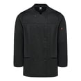 thumbnail image 1 of Chef Designs B21330508 Women Deluxe Airflow Chef Coat, Black - 3XL, 1 of 2