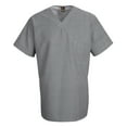 thumbnail image 1 of Chef Designs® Checked V-Neck Chef Shirt, 1 of 3