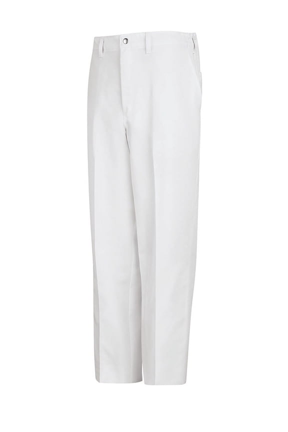 s Cook Pant with Zipper Fly - White