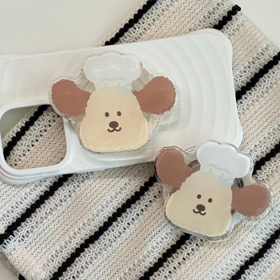 Chef Dog MagSafe Phone Grip | Kawaii Puppy Stand