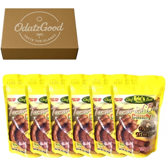 Chef Eric Tamarind Ball 2oz (56g) 6-Pack – Curated & Packaged by ODatzGood