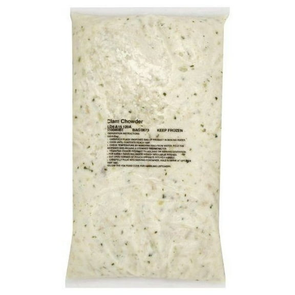 Chef Francisco Boston Clam Chowder Soup, 8 Pound -- 4 per case