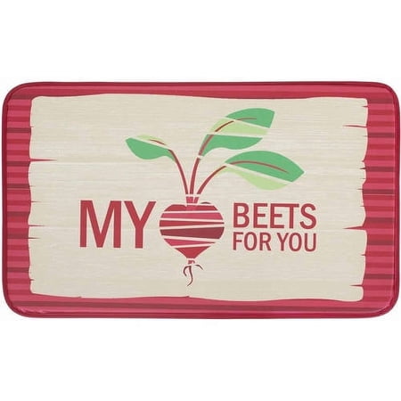 Chef Gear Anti-Fatigue Faux Leather 18" x 30" Kitchen Mat