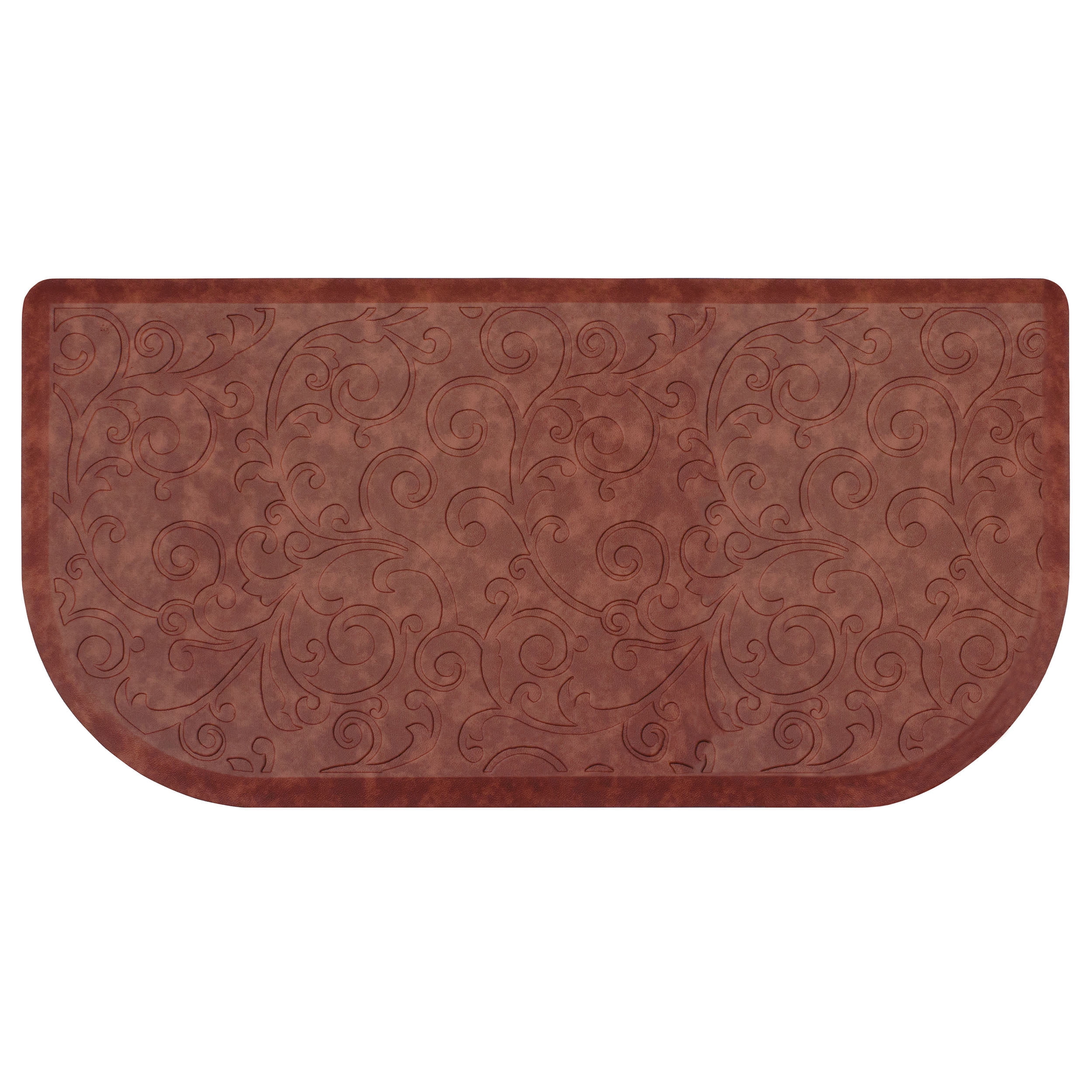 Chef Gear Clarance 20 x 39 in. Embossed Wedge Gelness Mat, Red