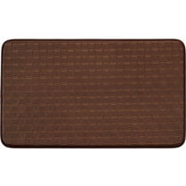 Chef Gear Faux-Leather Basket Weave 18 x 30 in. Comfort Chef Mat