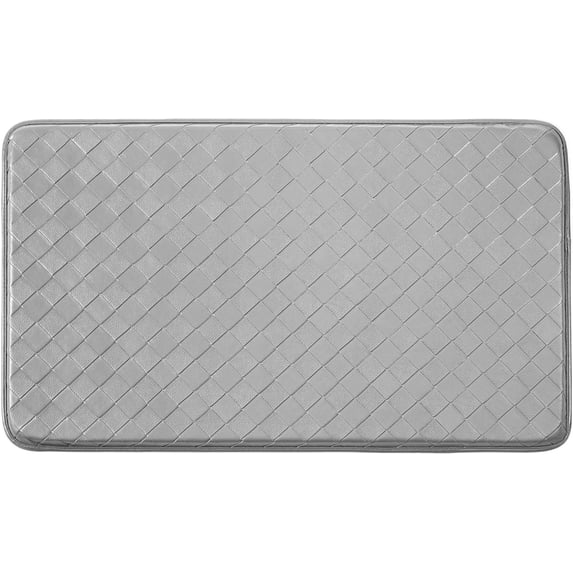 Chef Gear Faux-Leather Diamond Weave 18 x 30 in. Comfort Chef Mat