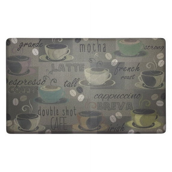 Chef Gear Roasted Coffee Anti-Fatigue Gelness Comfort Chef Mat