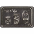 thumbnail image 1 of Chef Gear Take a Coffee 20 x 39 in. Gelness Mat, Black, 1 of 4