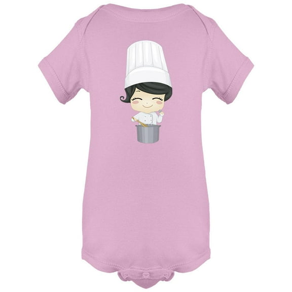 Chef Girl Bodysuit Infant -Image by Shutterstock,  12 Months