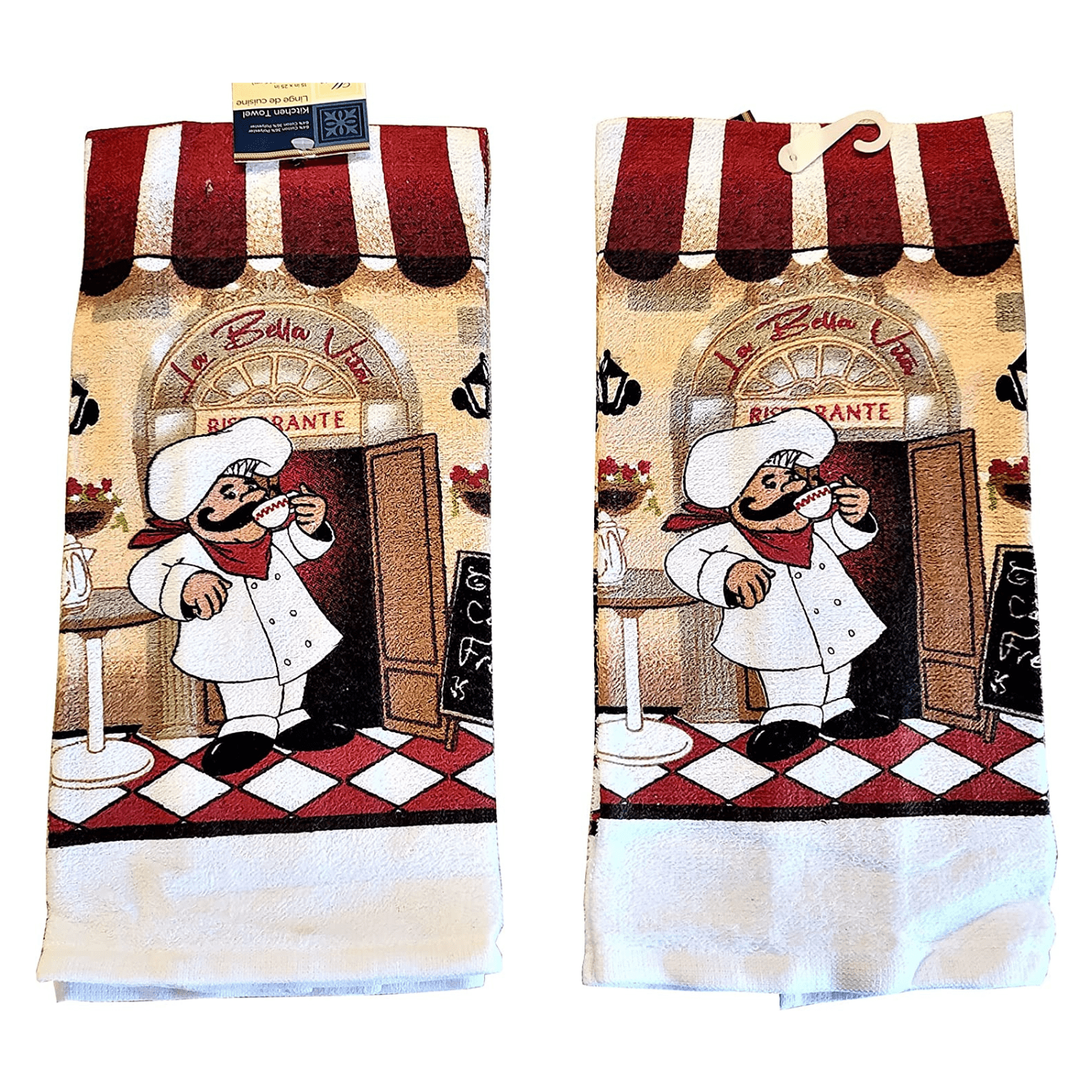 Chef Hand Towel Set 2 Pack Decorate Your Kitchen Décor – Home Décor ...