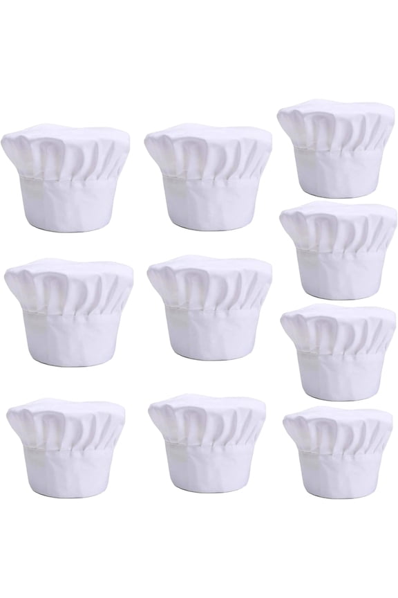 Chef Hat Adult Premium Adjustable Elastic Baking Kitchen Cooking Chef Hat