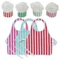 thumbnail image 1 of Chef Hat & Apron Baking Party Kit for 12, Apparel Accessories, Birthday, 24 Pieces, 1 of 3
