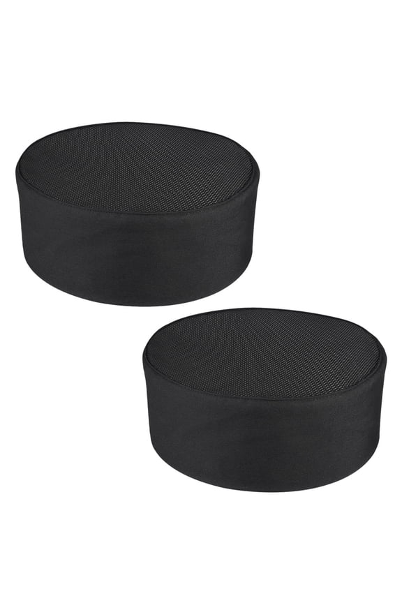 Chef Hat Cap for Men and Women Man 2 Pcs Scarf Cloth Skull Caps White Barbecue Hats Western Restaurant