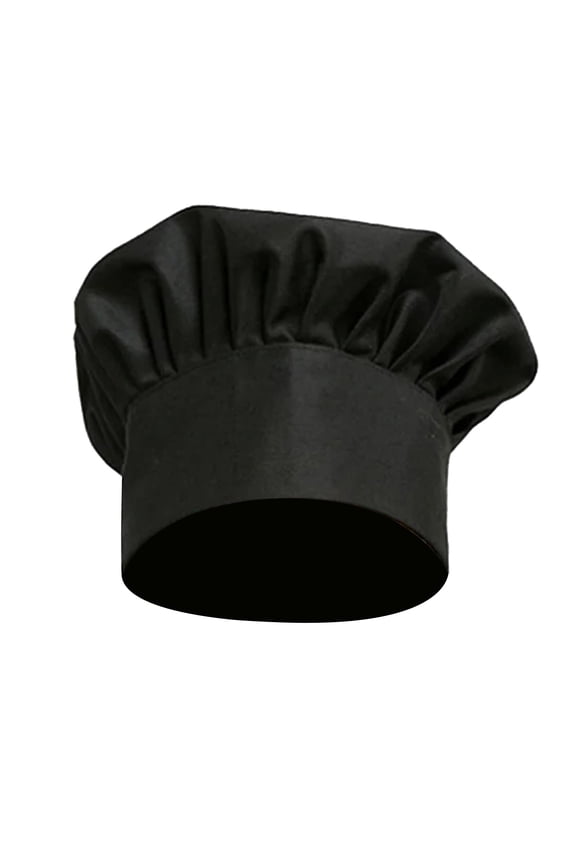 Chef Hat Unisex Adult Mushroon Design Stretchy Adjustable Kitchen Cap For Baking Party Cooking Restaurant