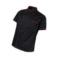 thumbnail image 1 of Chef Jacket Short Sleeve restaurant house kitchen Culinary Coat, 1 of 5
