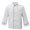 thumbnail image 1 of Chef Jacket restaurant house kitchen counter Washable Cook Uniforms Long Sleeve Unisex XXL, 1 of 8