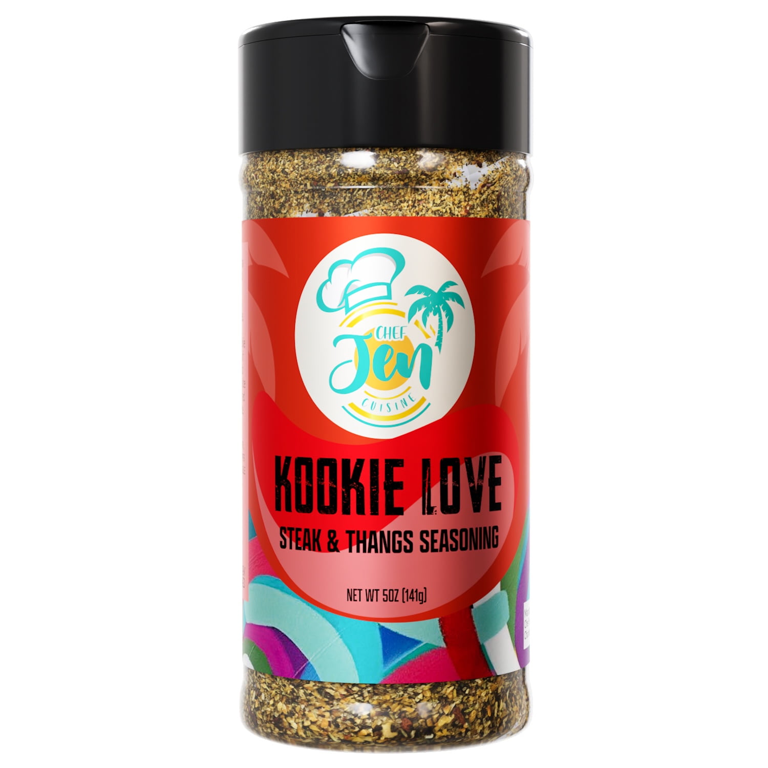 Chef Jen Cuisine Kookie Love Steak & Thangs Seasoning, 5 oz