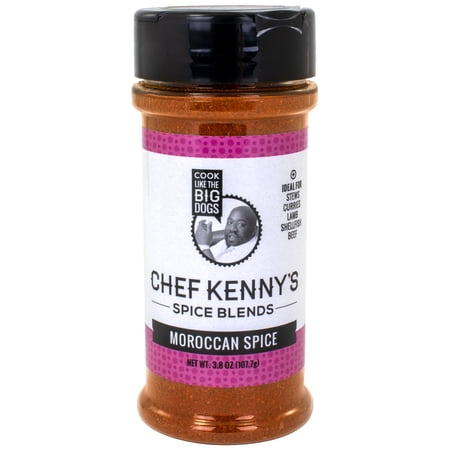 Chef Kenny Gilbert's Ultimate Spice Blend Moroccan Seasoning, No GMO, Gluten Free, Low Sodium Seasonings Featured on Oprah's Favorite Things 2020, 3.8 oz.
