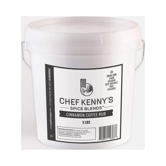 Chef Kenny's Spice Blends Cinnamon Coffee Rub (5 lbs)