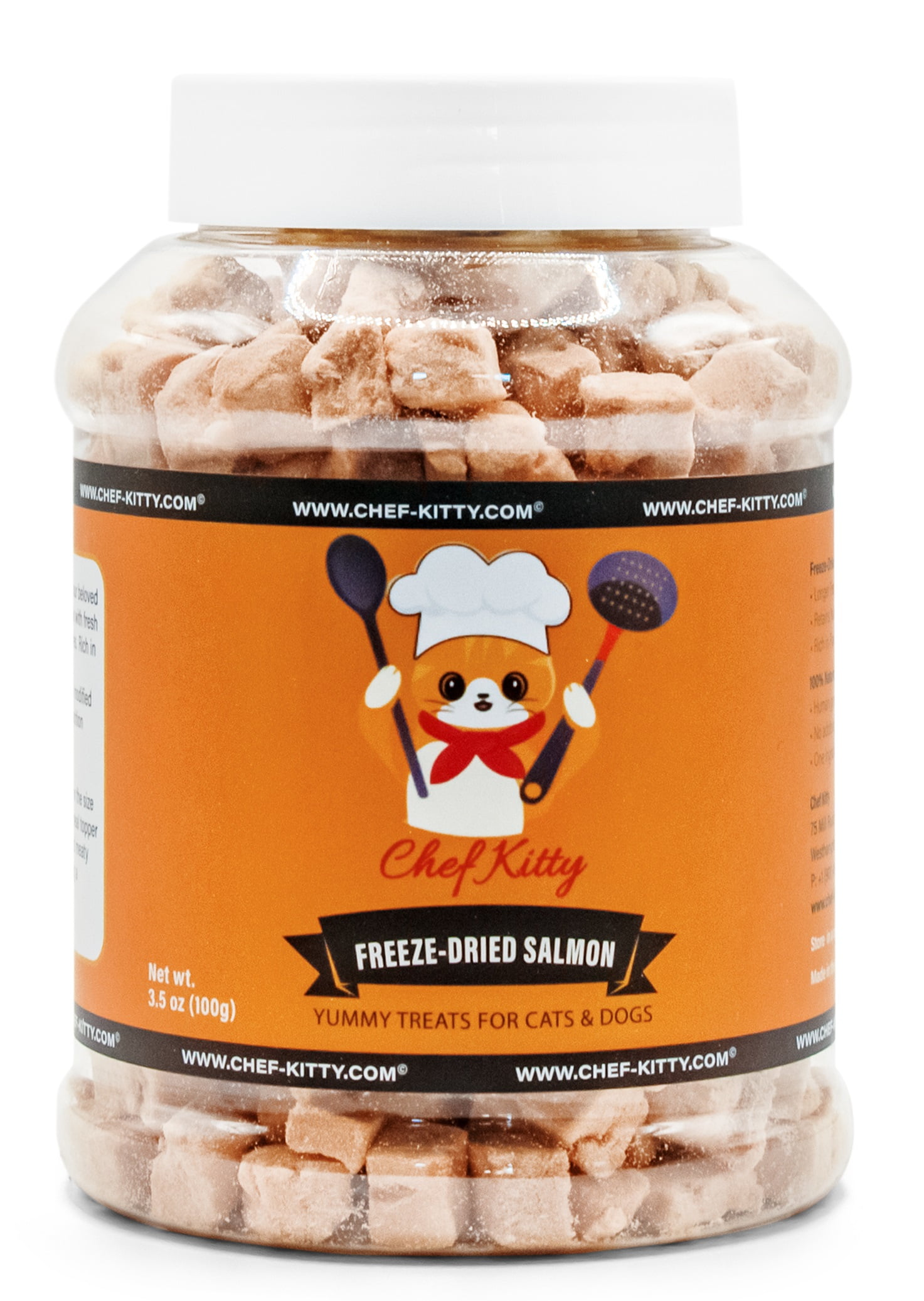 Chef Kitty Freeze Dried Cat and Dog Food, Treat or Topper, Human