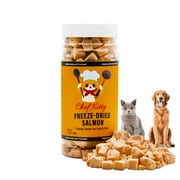Chef Kitty Freeze Dried Cat and Dog Treats Wild Caught Salmon - 1.4oz