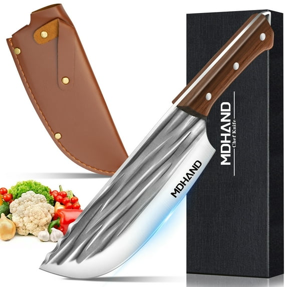Chef Knife -Kepeak Sharp Kitchen Knife 7 Inch Chef's Knives HC Steel Paring Knife, Unique Gifts for Men and Women, Gifts for Mom or Dad, Kitchen Gadgets with Premium Gift Box