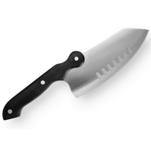 Chef Knife Rocking Santoku Ronco Rocker #23 Six Star Cutlery Stainless ...