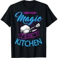 thumbnail image 1 of Chef Magic Kitchen Chief Cook Hat Culinary Sous-Chef Cuisine T-Shirt, 1 of 5