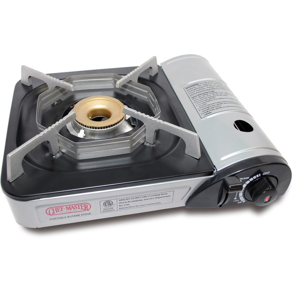 Chef Master Mr. BarBQ Countertop Portable Butane Stove, 10000 BTU, 13