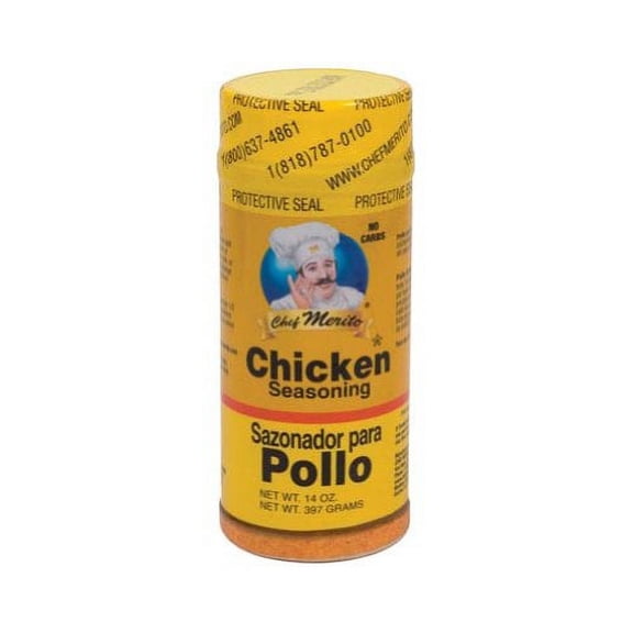 Chef Merito Chicken Seasoning (Pack of 18)