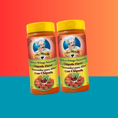 Chef Merito - Smoky Chipotle Chicken Wings Seasoning Bundle (2 Pack)