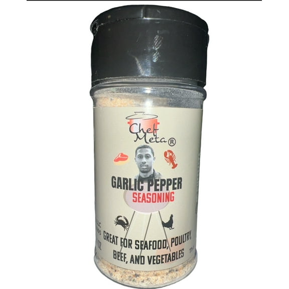 Chef Meta Garlic Pepper Seasoning 2.24oz