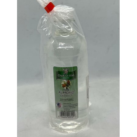 Chef O Van Pure Almond Extract, 16 Fluid Ounce